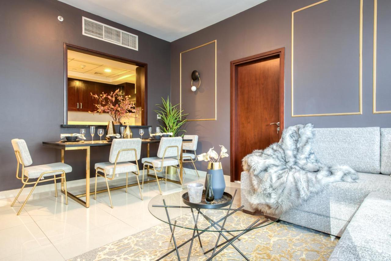 Maison Privee - Radiant Urban Retreat With Iconic Burj Khalifa Vws Дубай Экстерьер фото